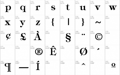 Tiffany Bold Font 2