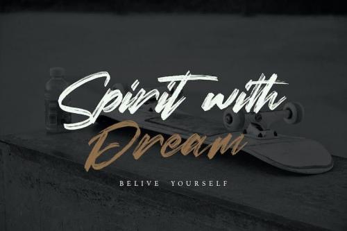 Torches Brush Font 3