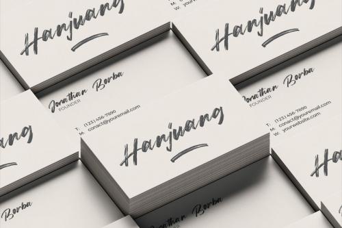 Torches Brush Font 6