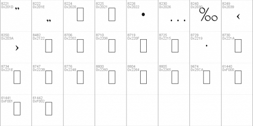 University Roman Let Font 5