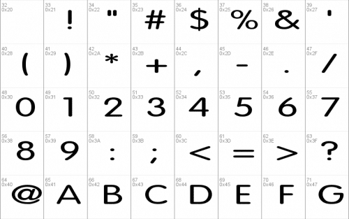 VAGRounded-Light Ex Font