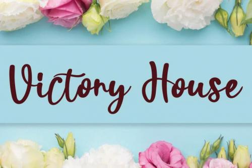 Victory House Script Font