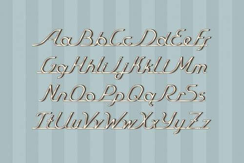 Vintage Auto Font  2