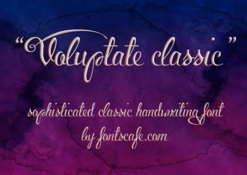 Voluptate Font