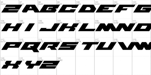 WWE Raw Font 1