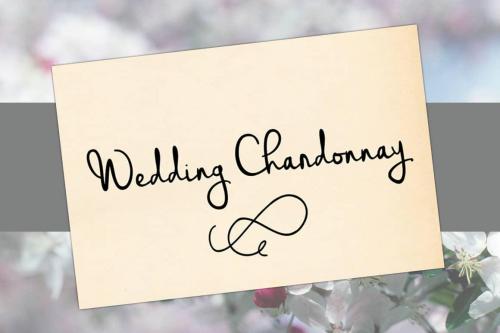 Wedding Chardonnay Font
