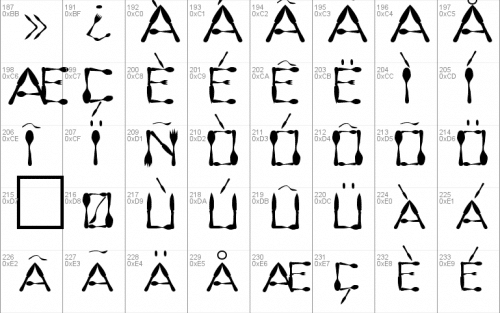Woodstock Font 3