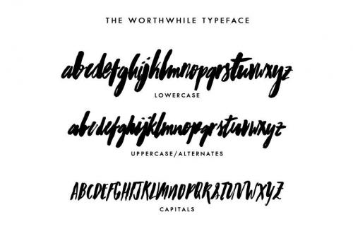 Worthwhile Font  5
