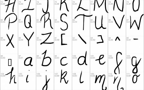 Wow Font 1