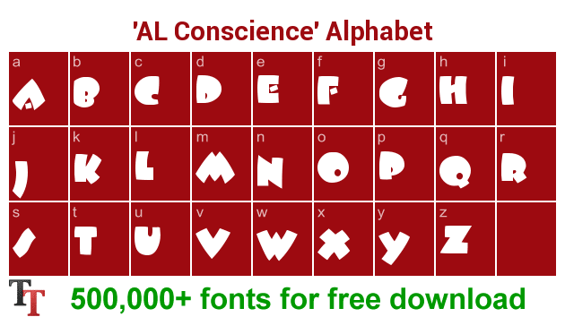 AL Conscience Font 1