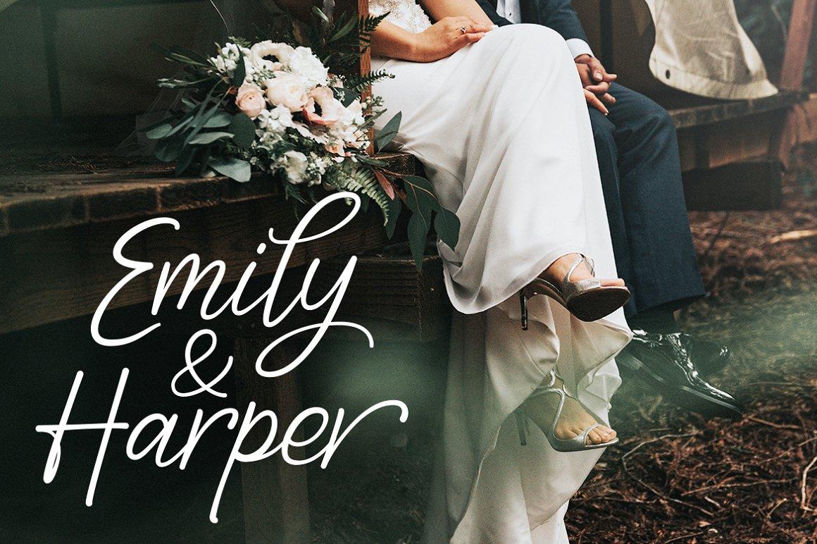 Adelliya Script Font 5