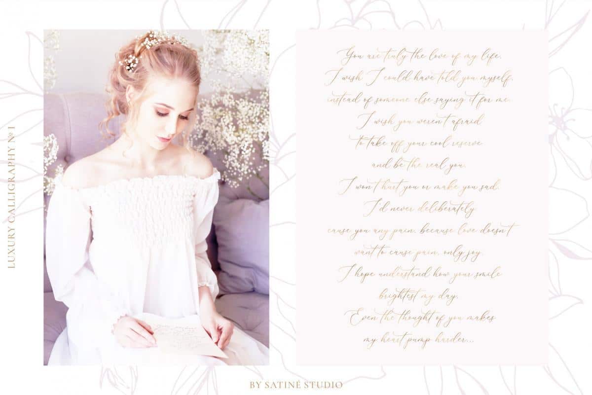 Almara Calligraphy Font 4