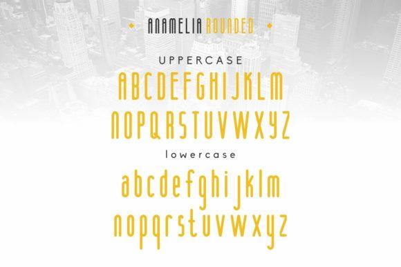Anamelia Typeface 12