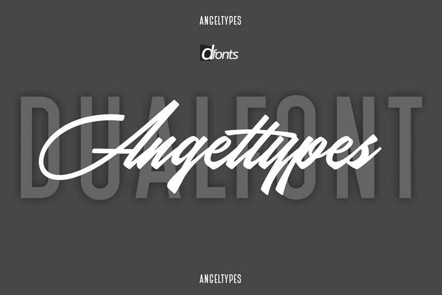 Angel Types Dual Font