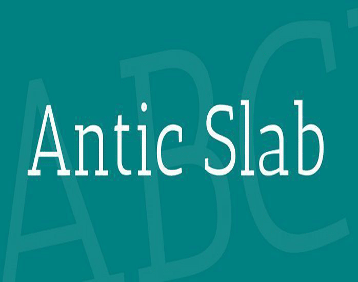 Antic-Slab-Font--0