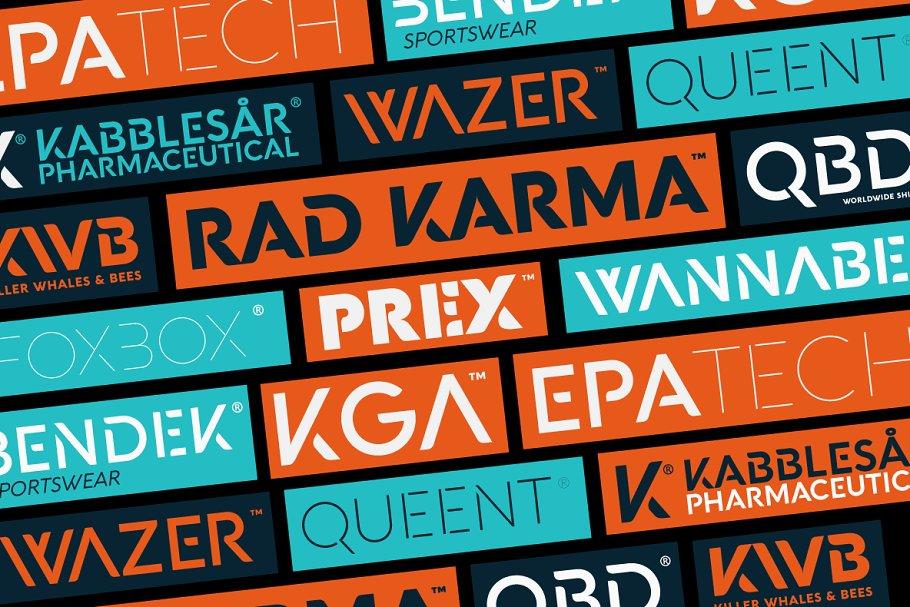 Aquawax Pro Font Family 1