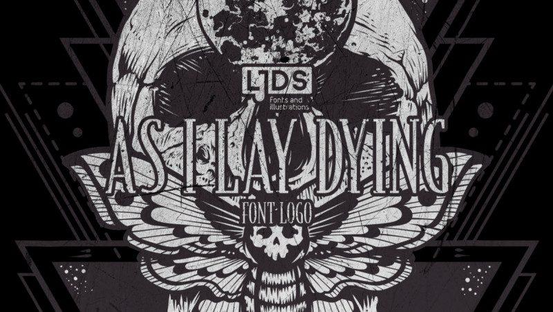 As I Lay Dying Font