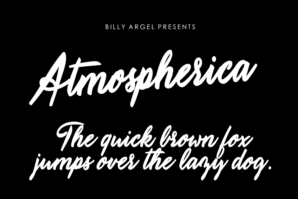 Atmospherica Font 1