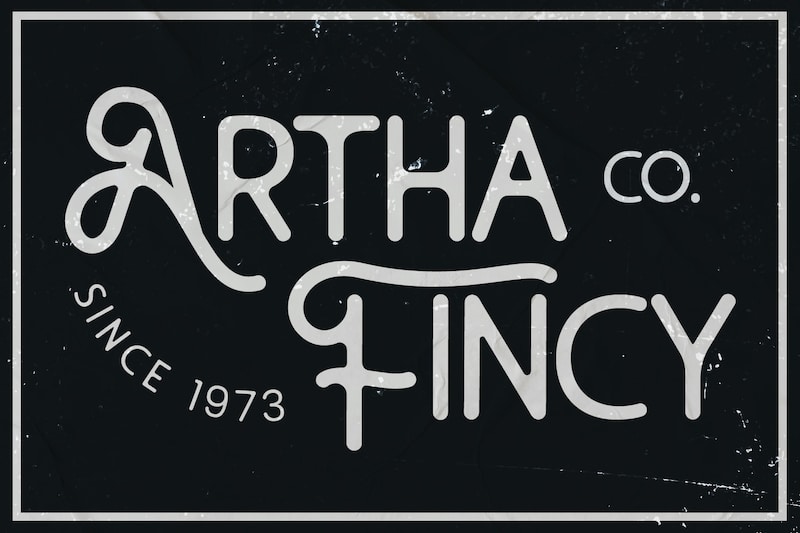 Atorge Display Font 6