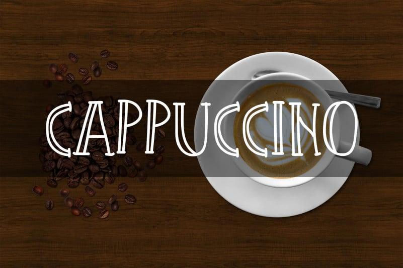 Barista Urban Coffee Display Font 1