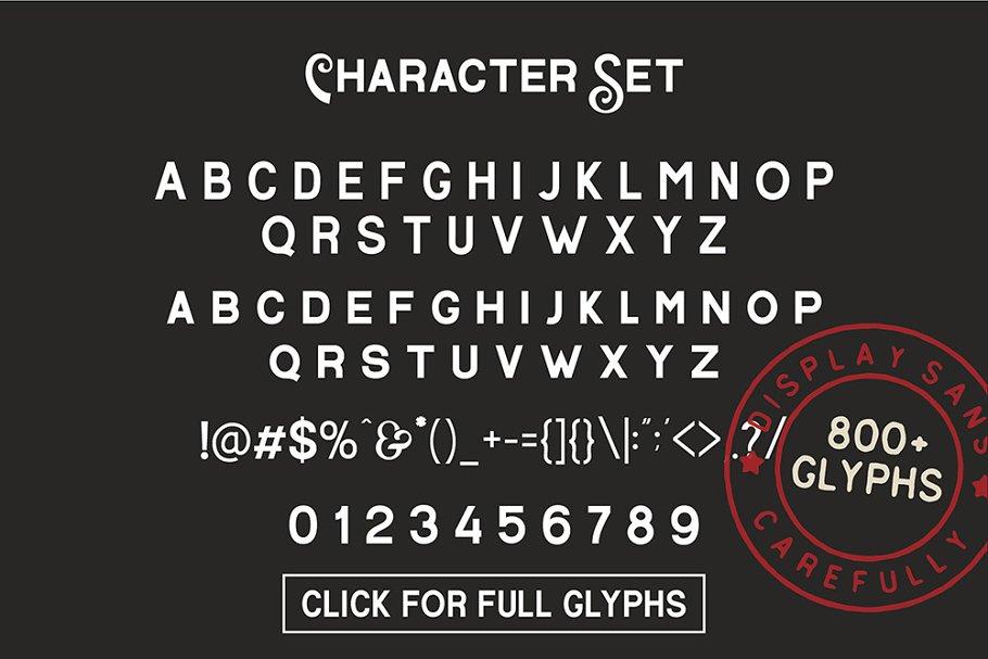 Basaro Display Font  8