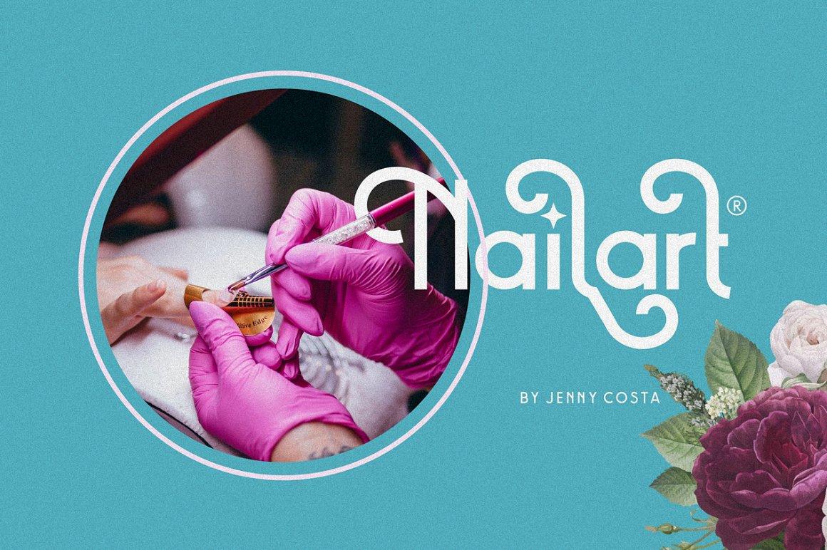 Baxoe Sans Fancy Typeface 11