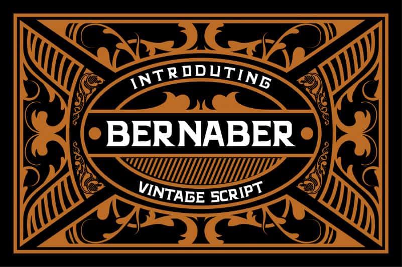Bernaber Display Font