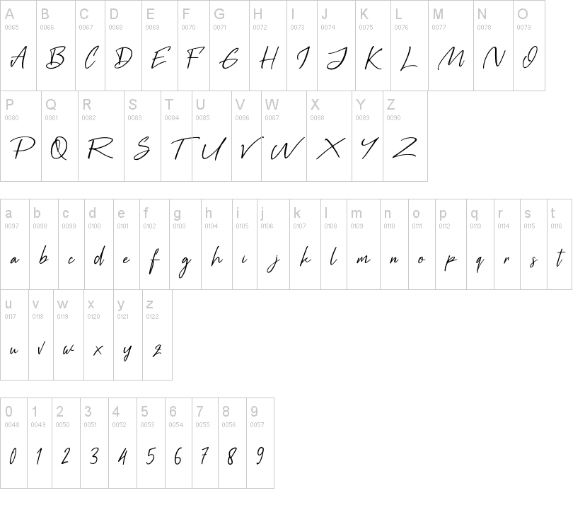Black-Pen-Font--70
