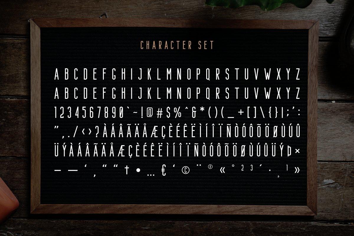 Bondie Sans Serif Font 7