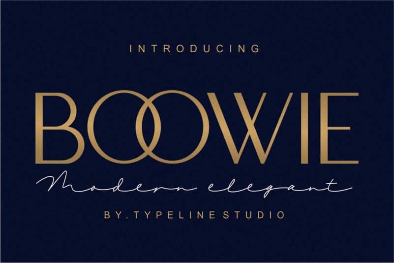 Boowie Sans Serif Font