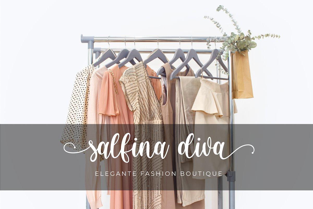 Brightside Modern Calligraphy Font  7