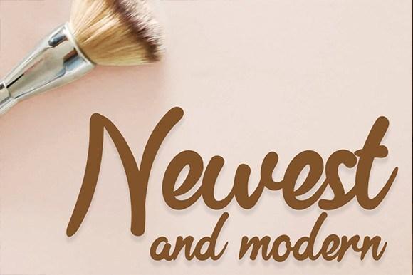 Brush Creeping Script Font 1