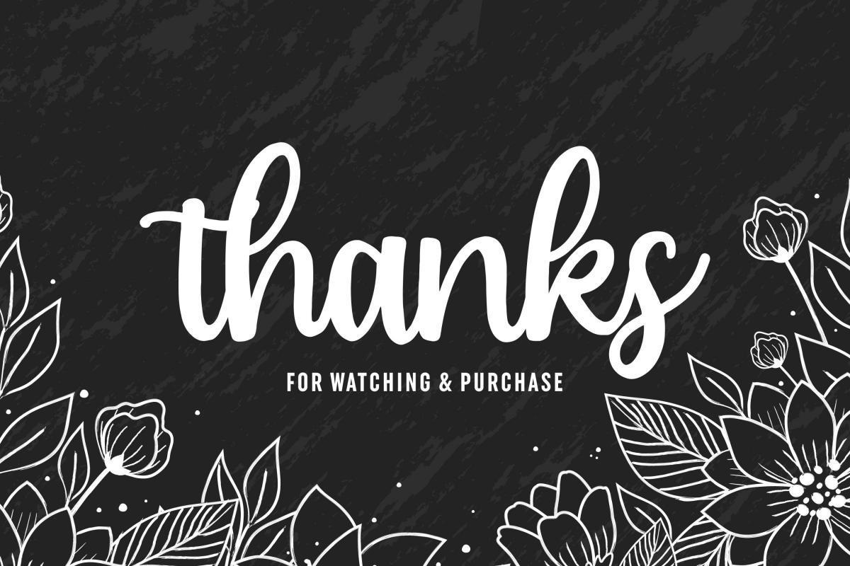 Cailyn Bloom Modern Script Font 7