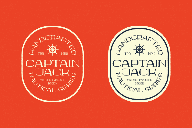 Captain Jack Serif Font 1