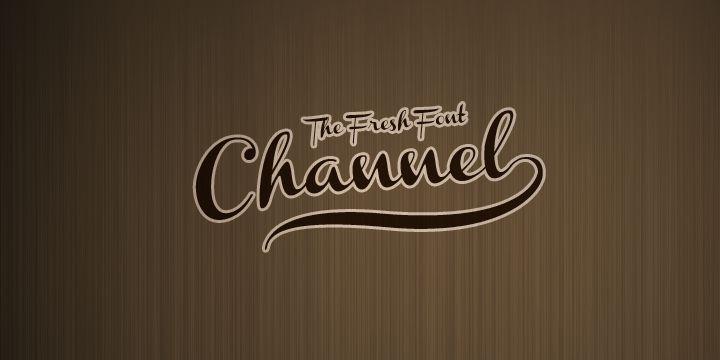 Channel Script Font