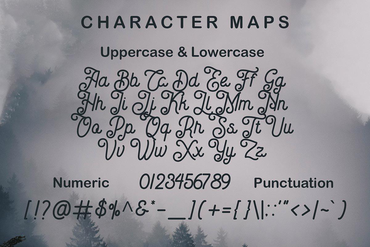 Charlotte Handwritten Font 7