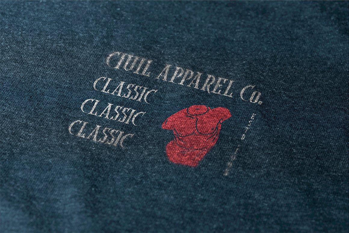 Coaster Ghost Vintage Serif Font 6