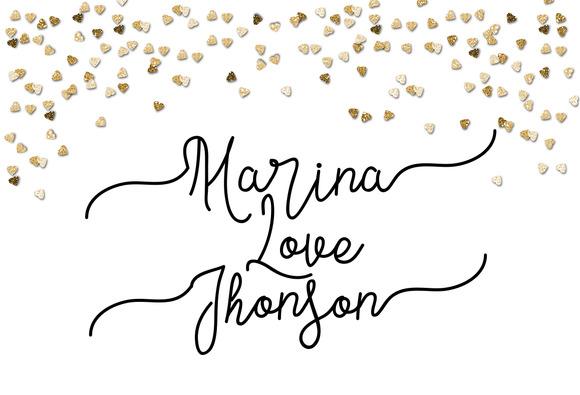 Contento Script Font 3