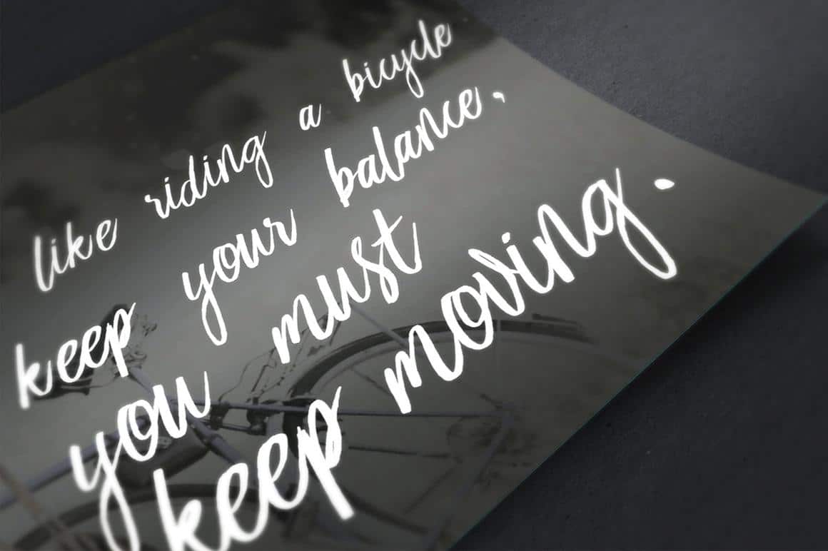 Crawling Flash Script Font 6