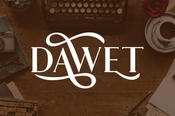 Dawet Font 1