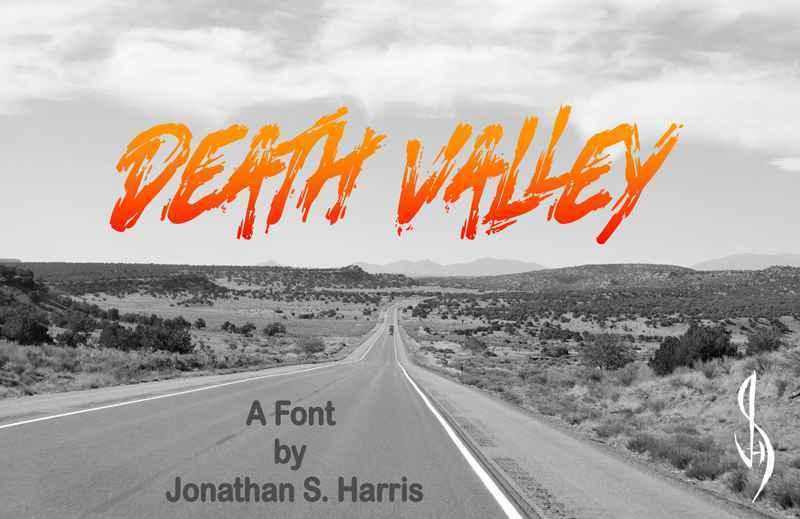 Death Valley Font Free Download