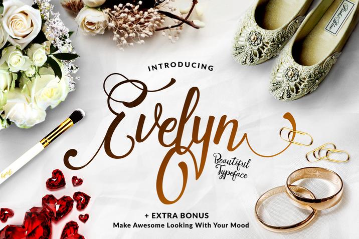 Evelyn Font Family 1