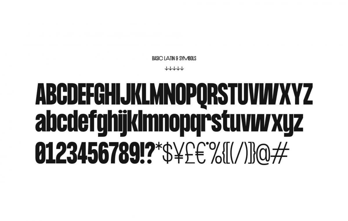 Formula Consensed Font Family 4