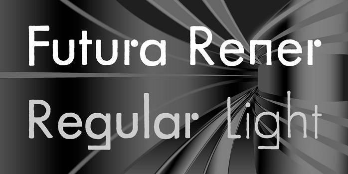 Futura Rener Font Family 1