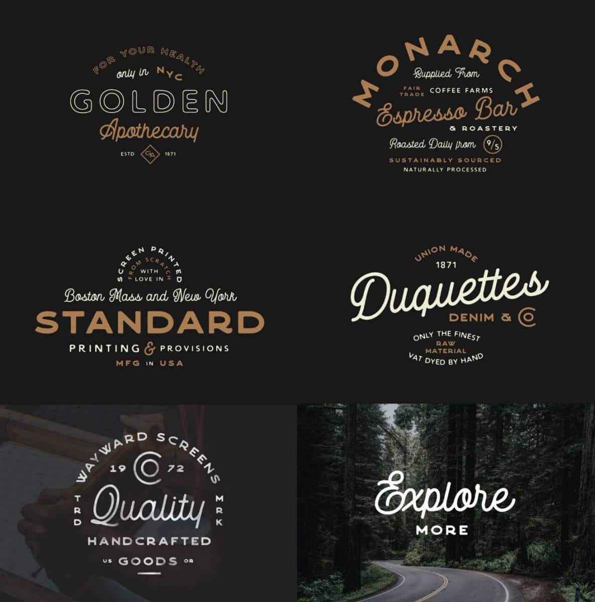Garment District Monoline Script Font 3