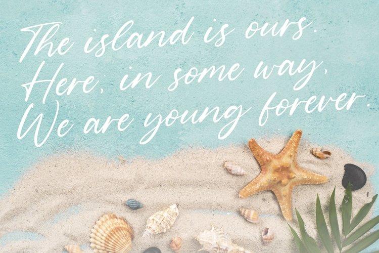 Geraldo Island Handwritten Font 1
