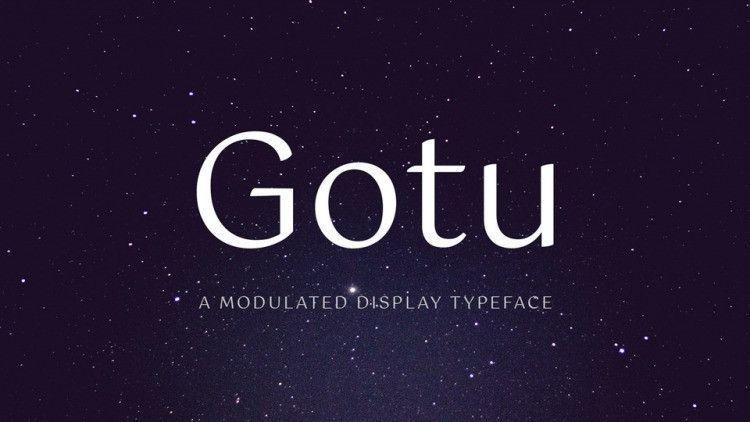 Gotu Font