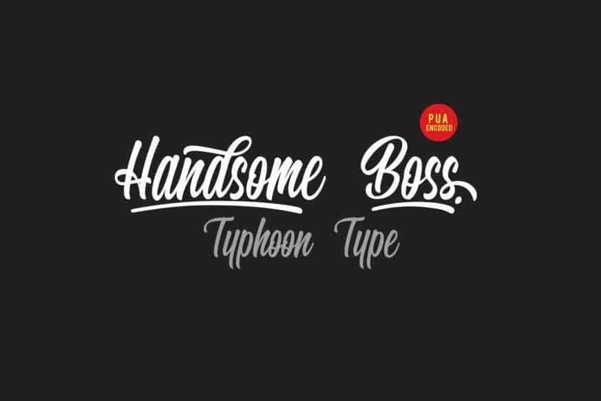 Handsome Boss Font