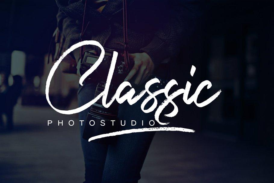 Harista Brush Font 3