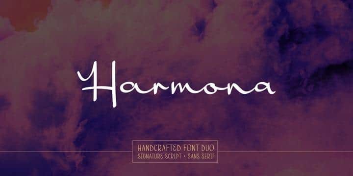 Harmona Font 1